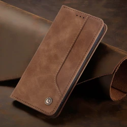 Iphone 12 Pola Lder Flipcover Brun