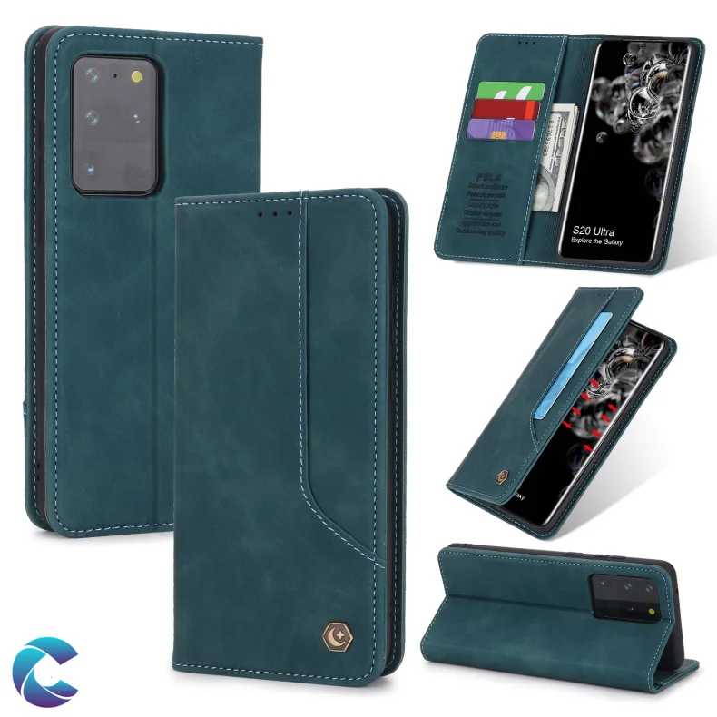 Iphone 12 Pola Lder Flipcover Green