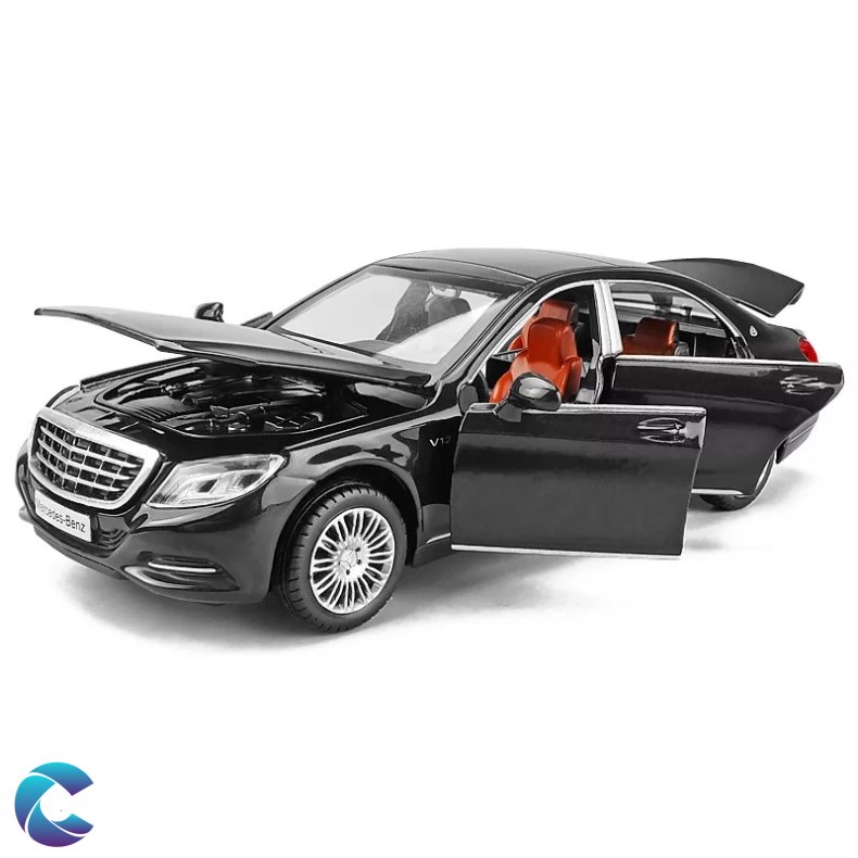 Mercedes Benz s600 Model bil 1:32 med lys