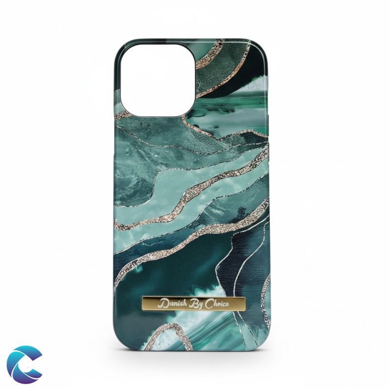 Iphone 13 Pro Max. Green Marble. danish by Choice