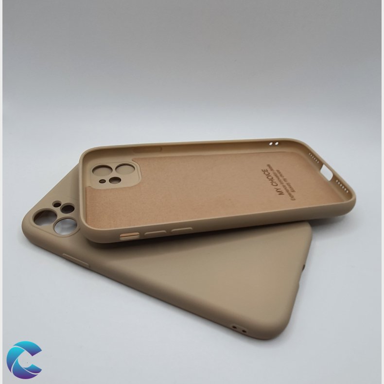 Iphone 11 Silikone Cover Khaki