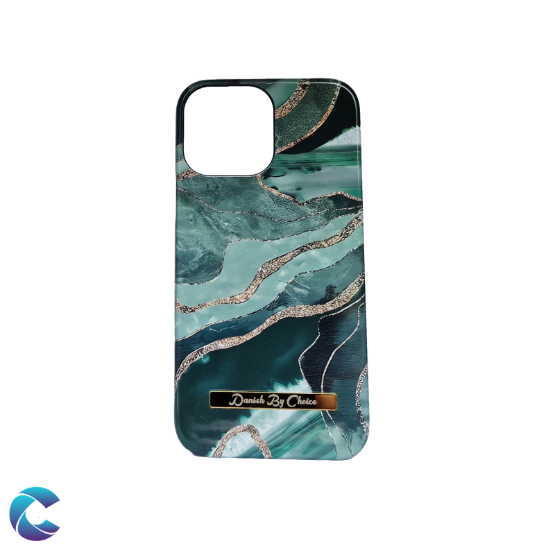 Iphone 13 Pro Max. Green Marble. danish by Choice