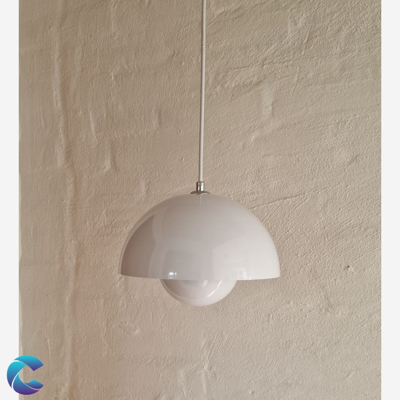 Pendel Loftlampe 23 cm Hvid