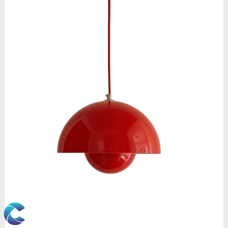 Pendel Loftlampe 23 cm Rd