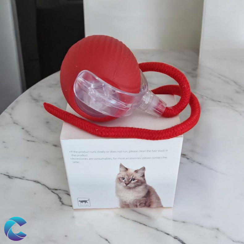 Interaktiv lege bold til katte.