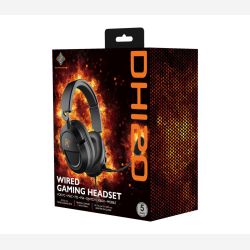 Deltaco Gaming Headset Led,kabel,Xbox-Playstation