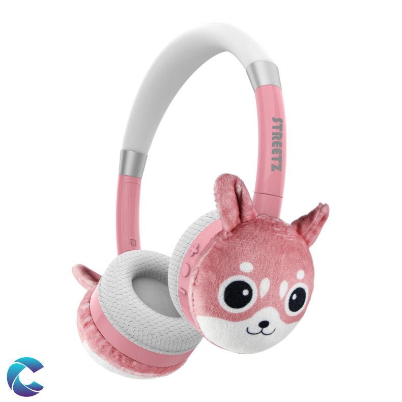 Streetz Bluetooth kids headset pink