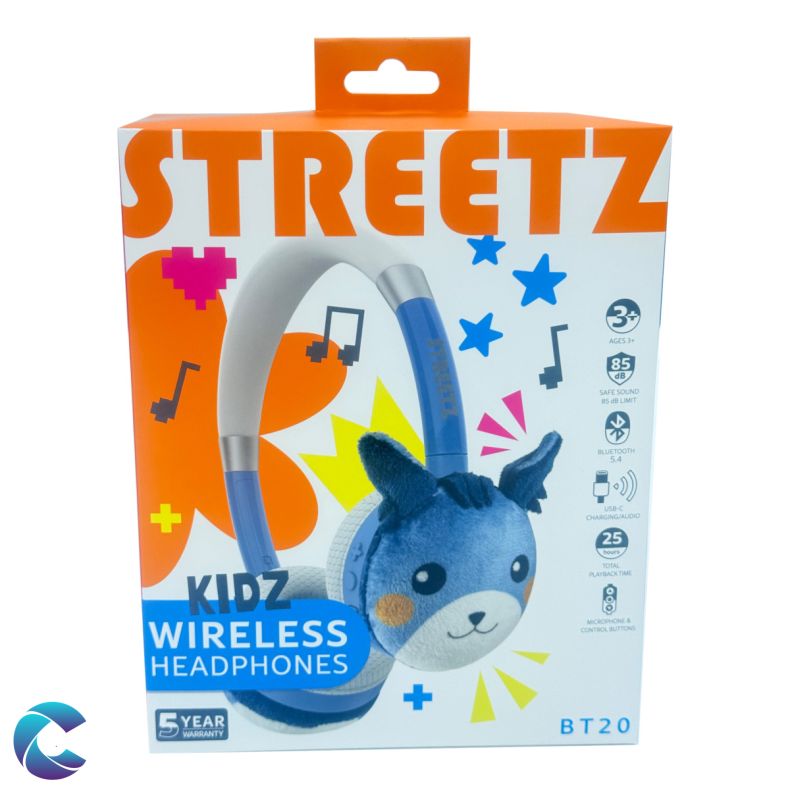 Streetz  BT20 Bluetooth kids headset Bl�.