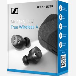 Sennheiser Momentum 4 true wireless in-ear h�retelefoner (sort grafit)