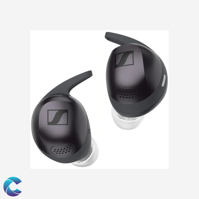 Sennheiser Momentum Sport true wireless in-ear h�retelefoner Sort