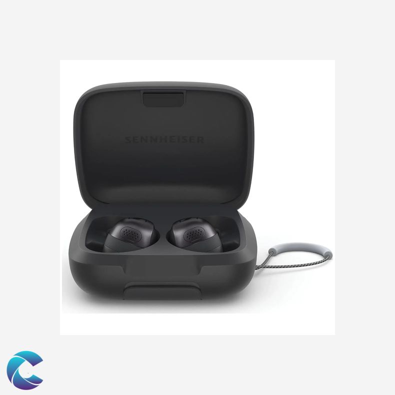 Sennheiser Momentum Sport true wireless in-ear h�retelefoner Sort
