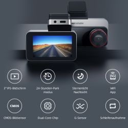 Hikvision Dash Camera S�t med Model AE-DC2328-C200S