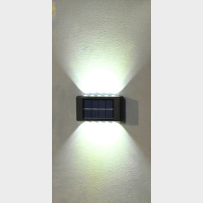 Solcelle udend�rs v�glampe 5 Led 2 stk.