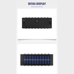 Solcelle udendrs vglampe 8 Led 2stk.