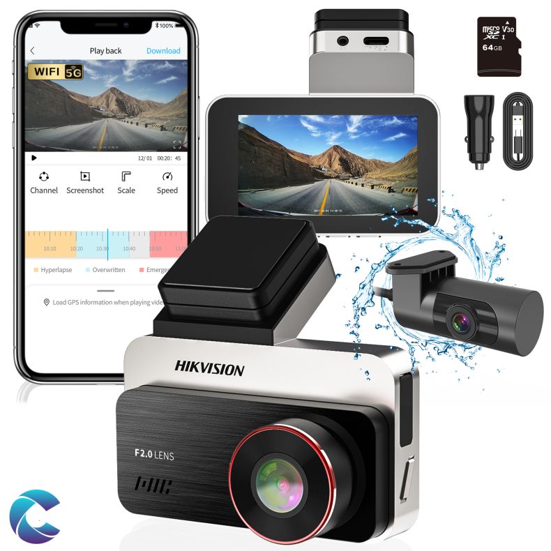 Hikvision Dash Camera S�t med Model AE-DC2328-C200S