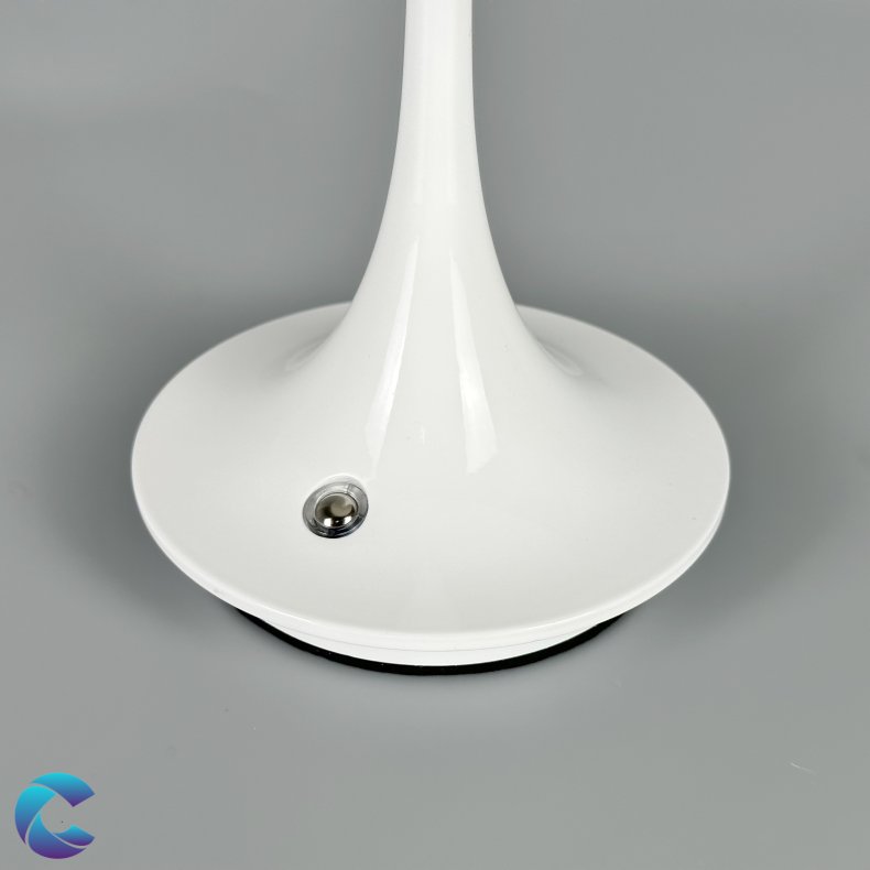 Genopladelig Batteribordlampe metal Hvid