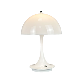 Genopladelig Batteribordlampe metal Hvid