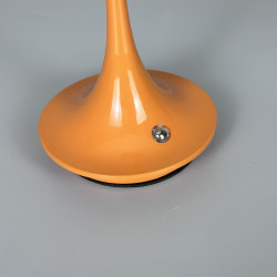 Genopladelig Batteribordlampe metal Orange