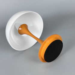 Genopladelig Batteribordlampe metal Orange