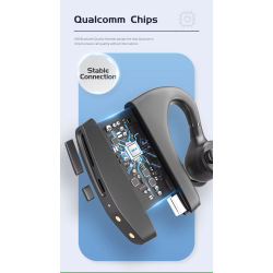 Bluetooth Headset K30 inkl. Vindhtte.