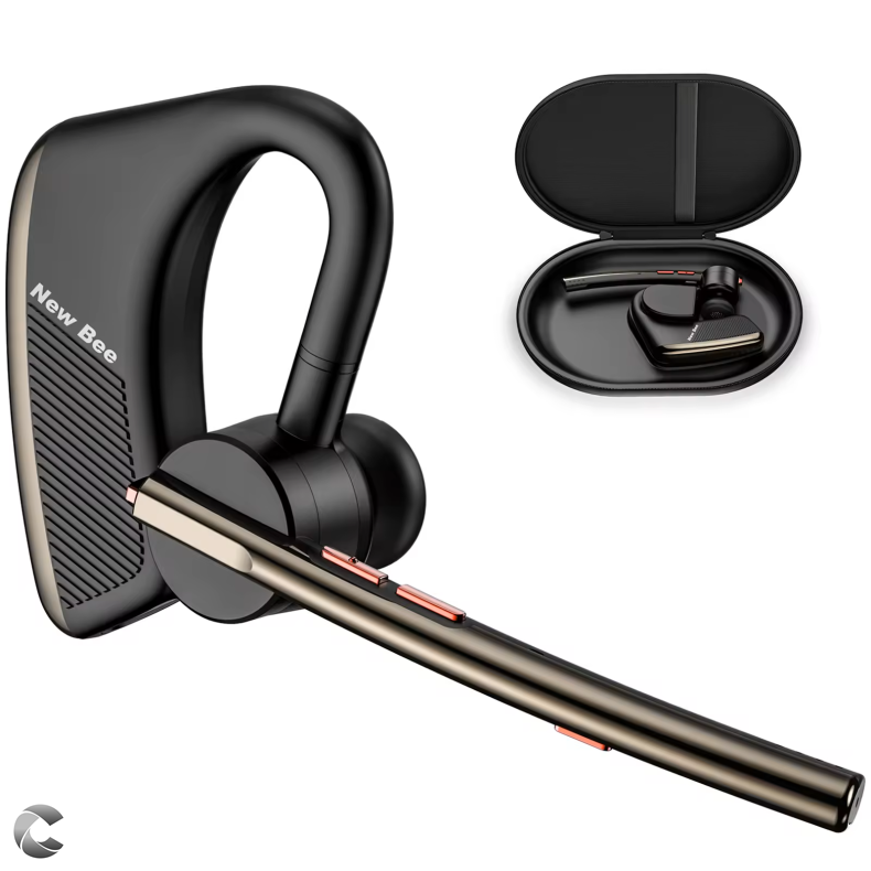 New Bee M50 Bluetooth 5,2 Headset Inkl. Vindhtte