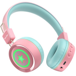 New Bee Kh22B Hretelefoner Pink