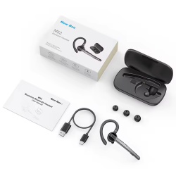 New Bee M53 Bluetooth Headset inkl vindhtte.