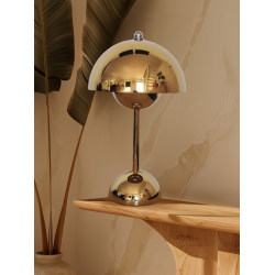 Batteri Bordlampe guld