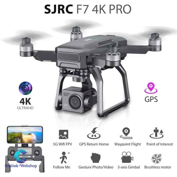 SJRC F7  Pro 4K Drone.