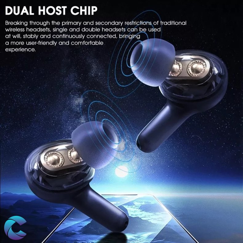 T22 HiFi Earbuds dual hjtaler