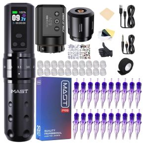 Dragonhawk Mast Fold 2 Pro sort, S�t med 2 batterier