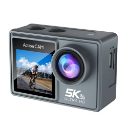  Wifi 5K Action Kamera med tilbehr.