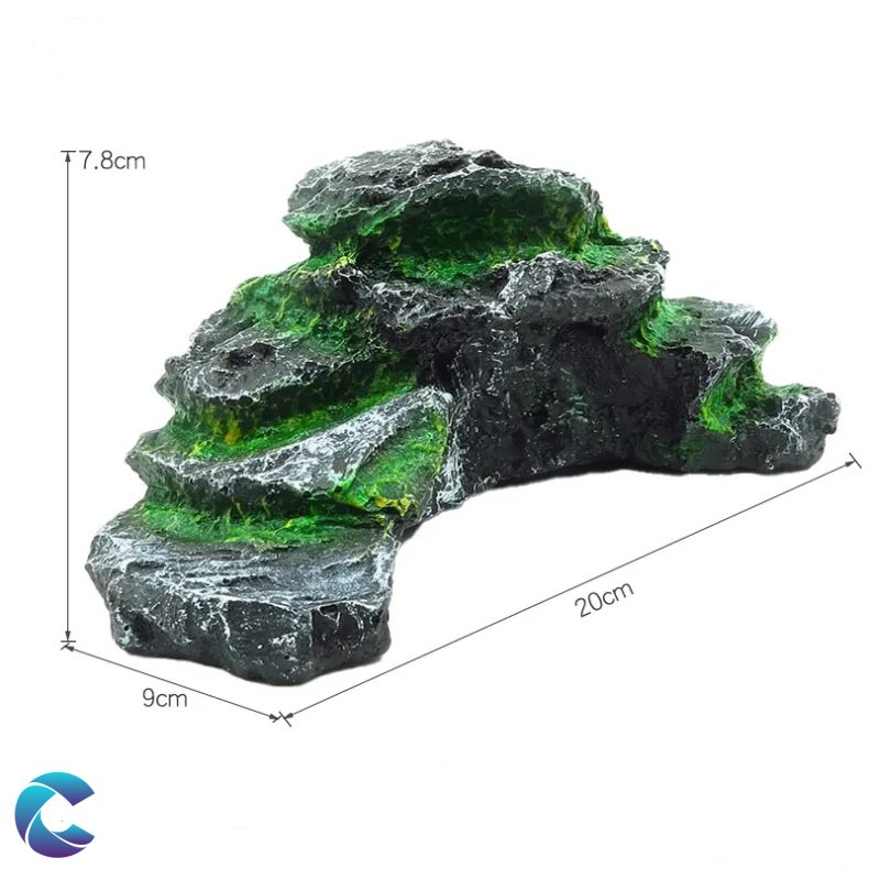 Akvarie pynt stone design1
