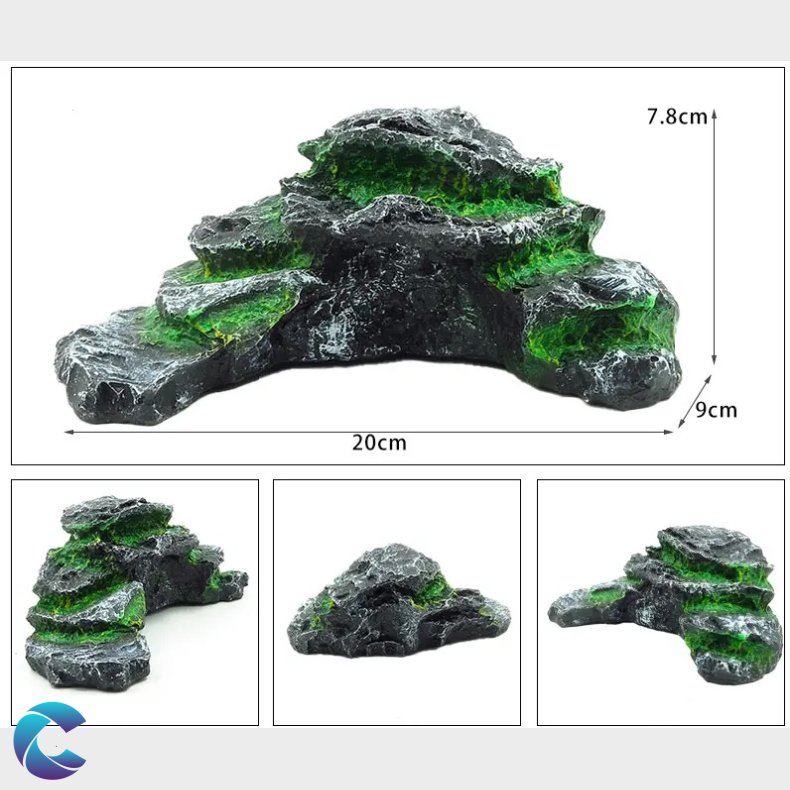 Akvarie pynt stone design1