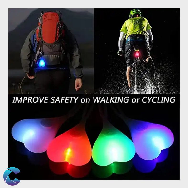 Cykel Baglygte Multicolor