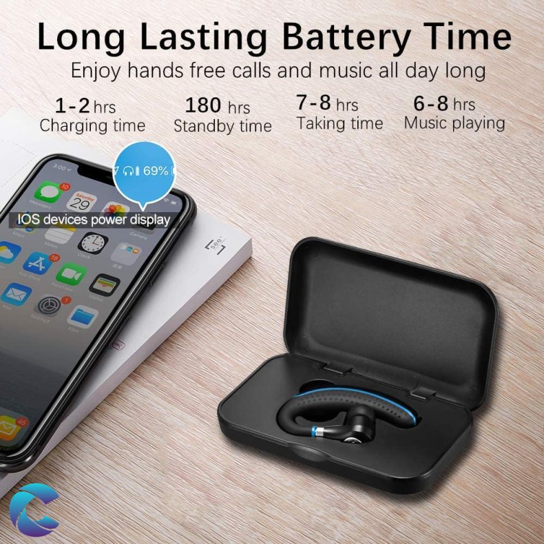 A8 Single Bluetooth Headset