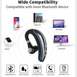 A8 Single Bluetooth Headset