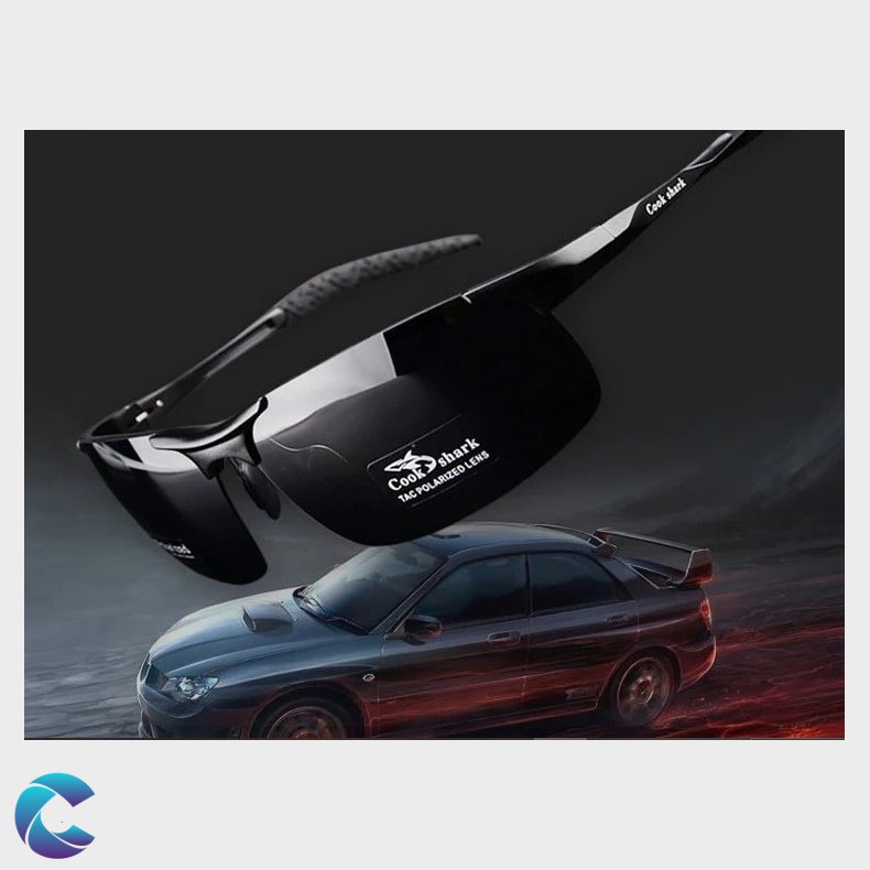 Cookshark driver solbrille alu.