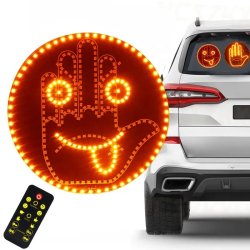 Emoji 14 funktioner Led skilt med fjernbetjening