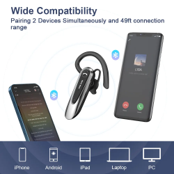 New Bee LC-B45 Sort Bluetooth Headset.
