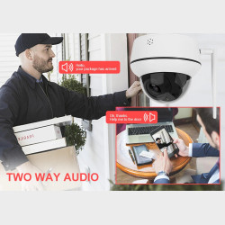 Anpviz 5MP Wifi 5x Optisk Zoom PTZ Kamera