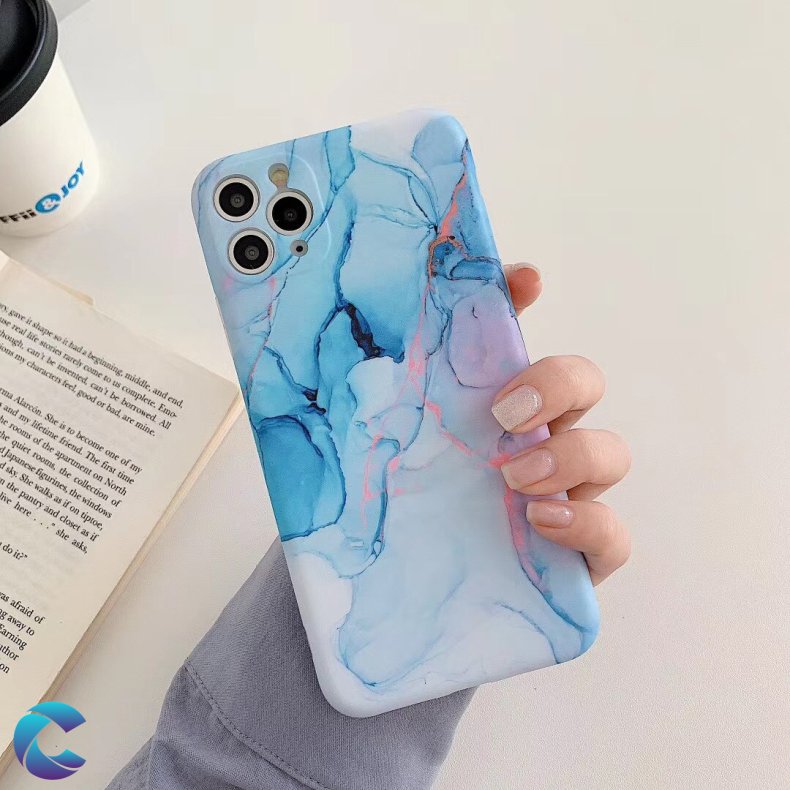 Iphone 12 blue Marble Cover