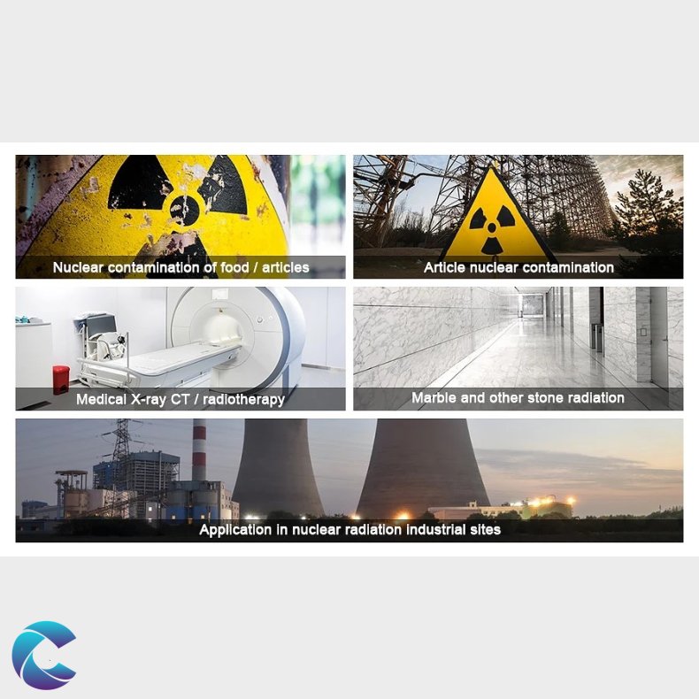 Geigertller Pro. med Farvedisplay.