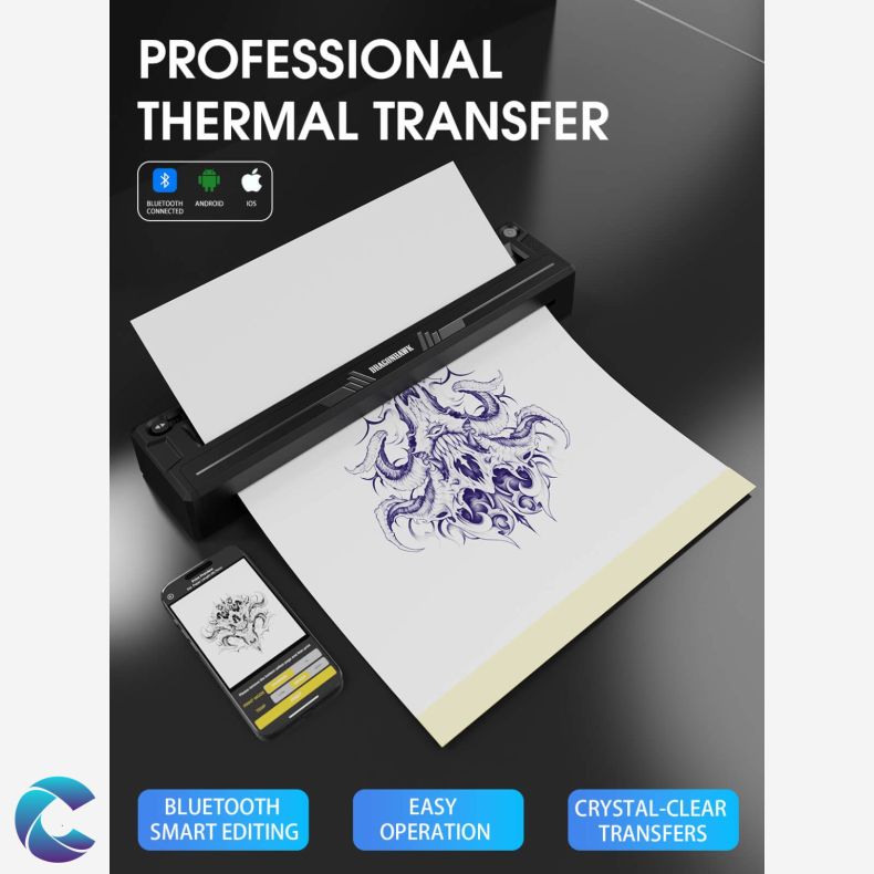 Dragonhawk T6 Thermal Printer Bluetooth &amp; USB