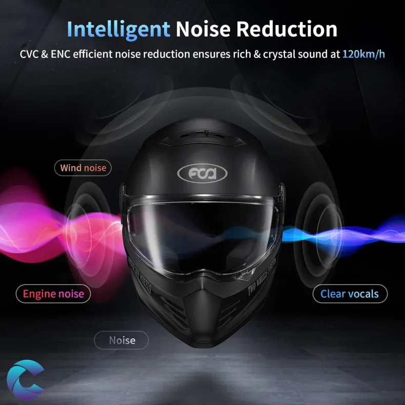 Fodsports FX-S 1000M Intercom Fuld Duplex