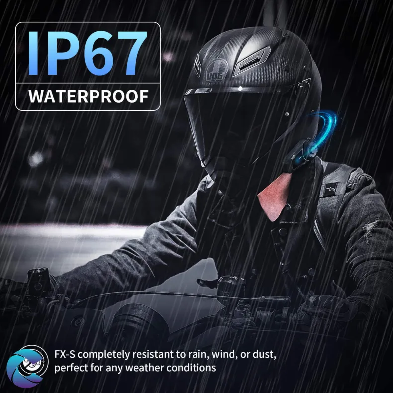 Fodsports FX-S 1000M Intercom Fuld Duplex