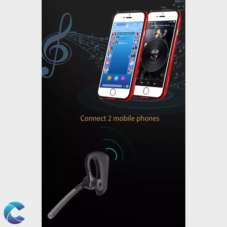 K-21p Bluetooth Headset Inkl. Vindhtte.