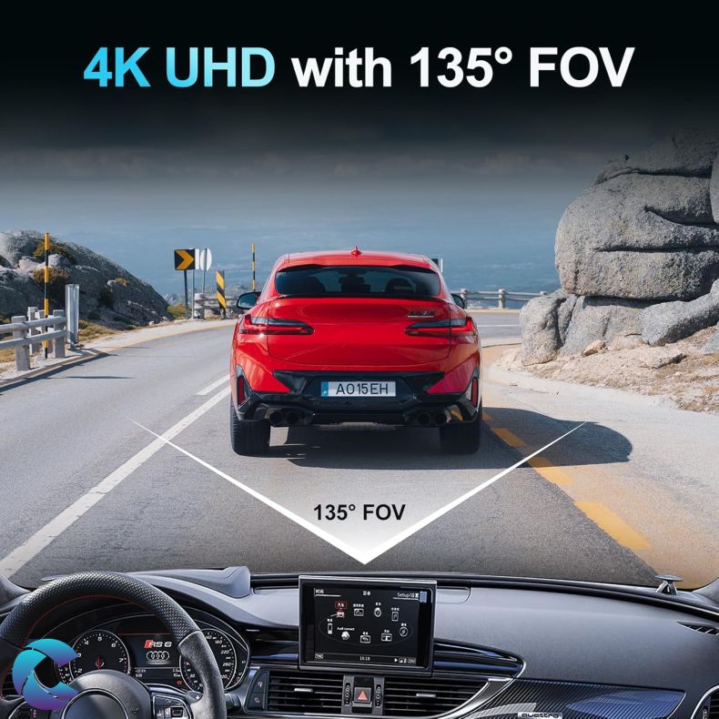 Hikvision Dashkamera 4K C6S