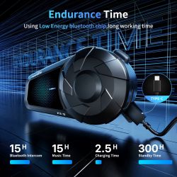 Fodsports FX-S 1000M Intercom Fuld Duplex