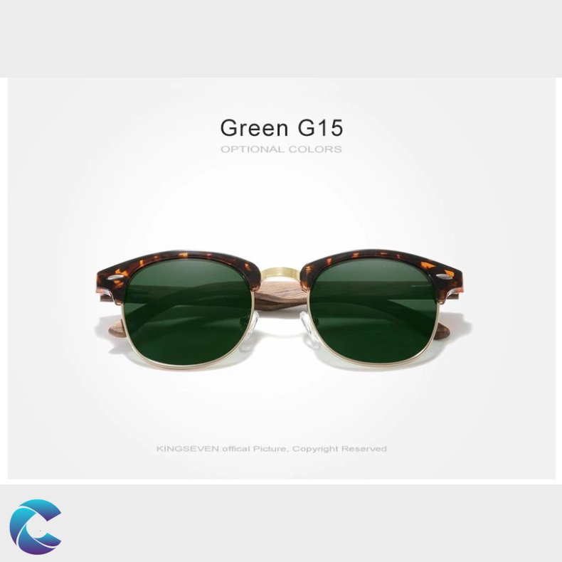 Kingseven Solbrille Green Valnd 